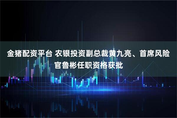 金猪配资平台 农银投资副总裁黄九亮、首席风险官鲁彬任职资格获批